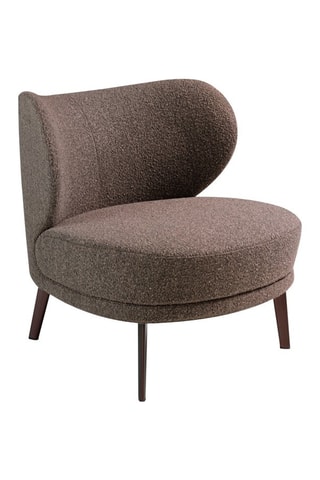 Poltrona - Marrone - In tessuto