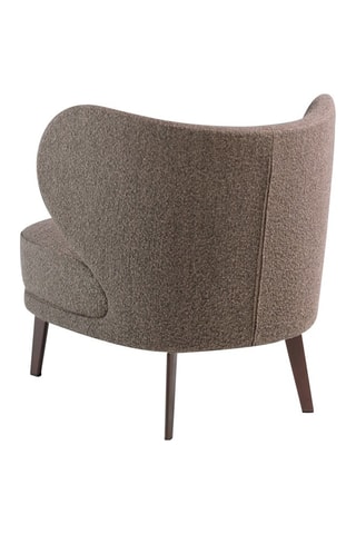 Poltrona - Marrone - In tessuto