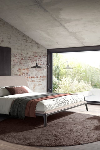 Poltrona - Marrone - In pelle