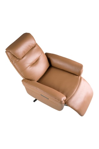 Poltrona - Marrone - In pelle
