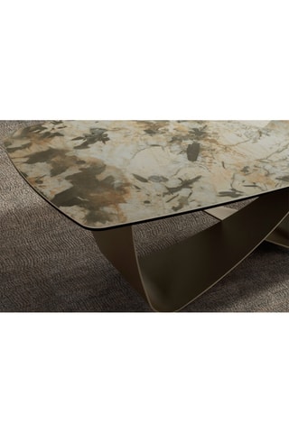 Tavolino in marmo - 120 x 70 x 43 cm