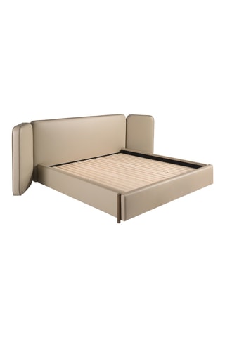 Letto in pino massiccio con rete in faggio - Area materasso 180 x 200 cm