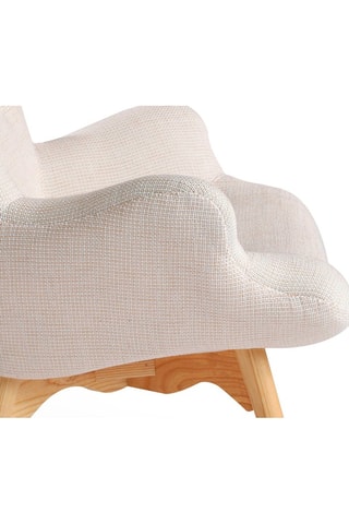 Poltrona - Bianco - In tessuto