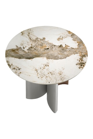 Tavolo da pranzo in porcellana - 150 x 75 x 150 cm