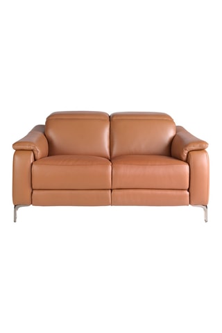 Divano - Marrone - 2 posti - In pelle