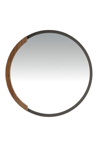 Specchio in legno - 80 x 4 x 80 cm