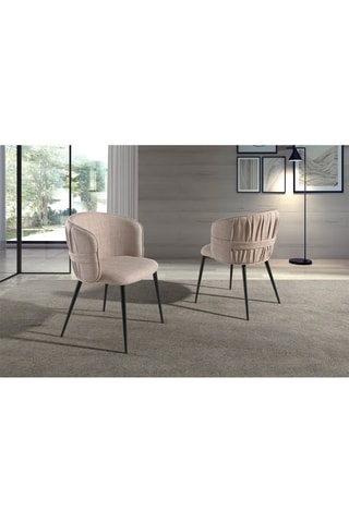 Sedia - Beige e nero