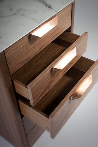 Credenza 5 cassetti - 60 x 45 x 107 cm