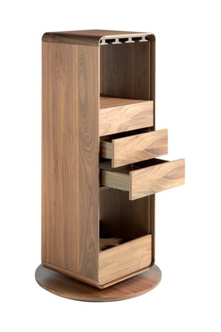 Mobile bar girevole - Effetto noce