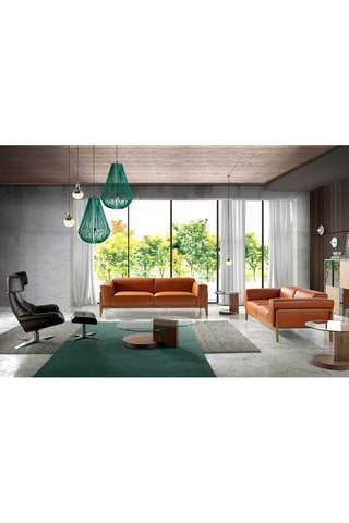 Credenza 4 ante - Effetto noce e nero