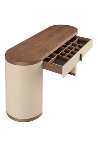 Toilette 1 cassetto in legno - 150 x 75 x 50 cm