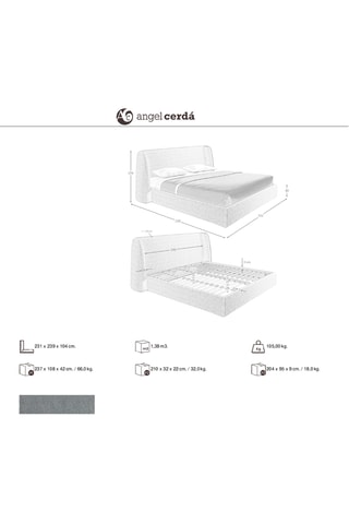 Lit - Couchage 180 x 200 cm