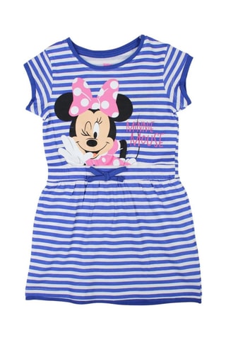 Jurk Minnie Disney - Paars - Wit, zwart, paars en roze