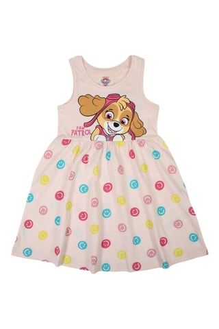 Jurk Stella Paw Patrol - Roze - Blauw, geel, bruin en roze