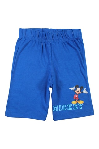 T-shirt en Short Mickey Disney - Rood - Wit, blauw, geel en rood