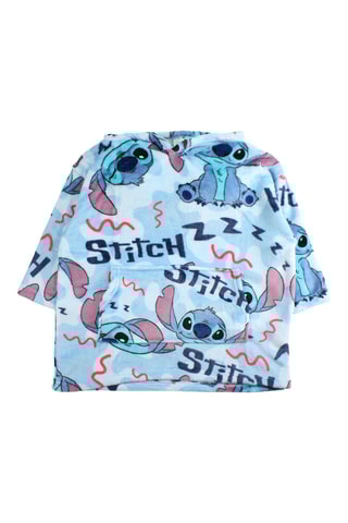 Poncho met capuchon Stitch Lilo en Stitch Disney - Blauw