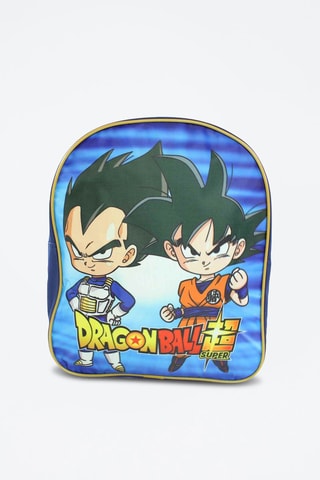 Rugtas Son Gohan en Son Goku Dragon Ball Super - Marineblauw - Wit, blauw, geel en oranje
