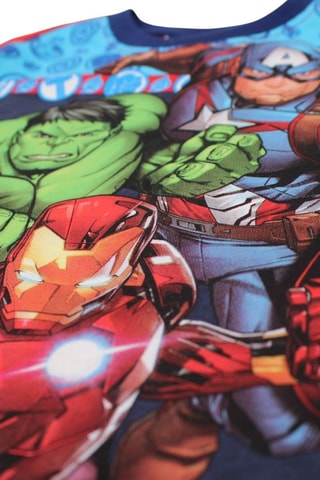 T-shirt en short Avengers Marvel - Rood - Wit, rood, blauw en groen