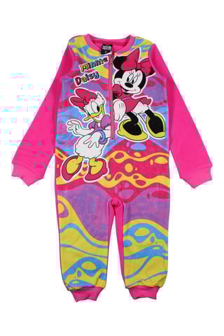 Fleece Jumpsuit Daisy en Minnie Disney  - Roze
