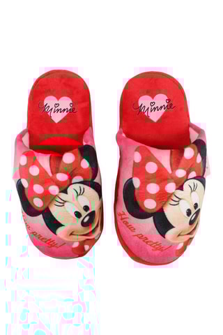 Pantoffels Minnie Disney Rood en Roze - Blauw