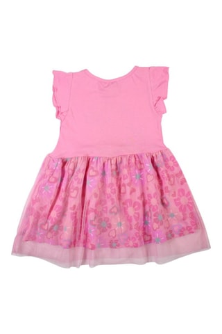 Jurk Minnie Disney - Roze - Wit, zwart, geel en roze