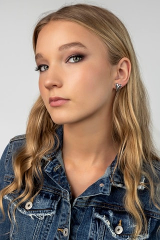 Orecchini a lobo - Argentato  - Marc Malone