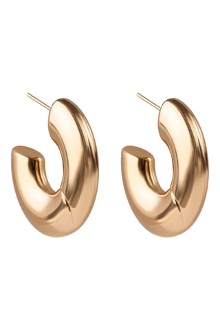 Orecchini a cerchio - Dorato - Marc Malone
