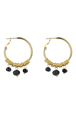 Orecchini a cerchio Zoey - Dorato 