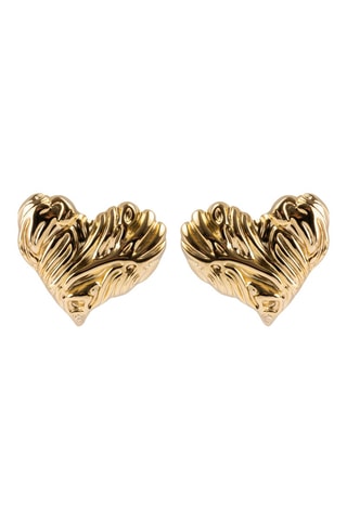 Orecchini a lobo - Placcato oro giallo - Marc Malone