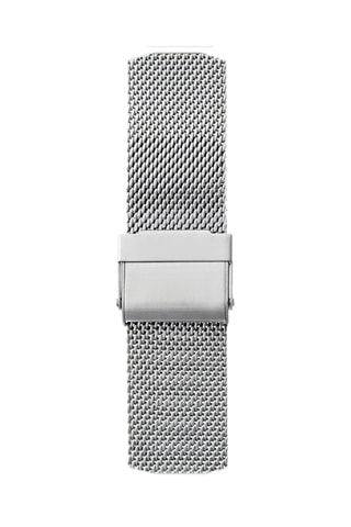 Orologio al quarzo in acciaio e madreperla - Argentato