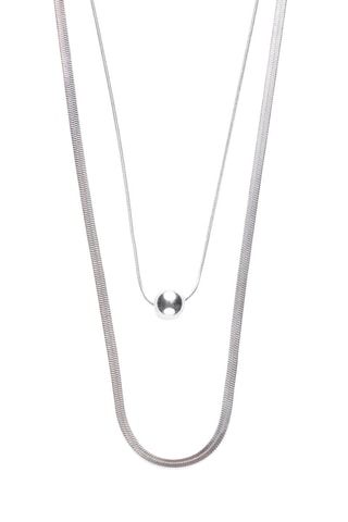 Collana - Argentato - Marc Malone