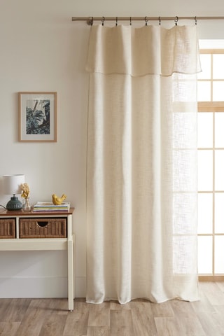 Tenda regolabile Nia - Beige - 140 x 270 cm