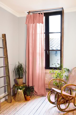 Tenda Gaïa - Rosa pesca - 140 x 300 cm