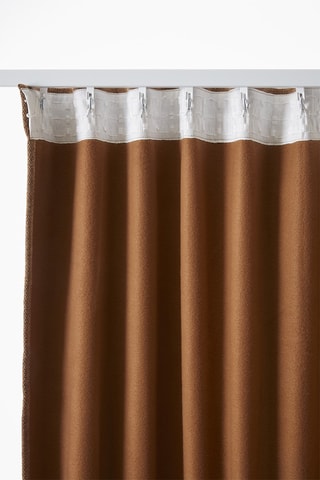 Tenda oscurante Bjorn - Cammello - 140 x 260 cm