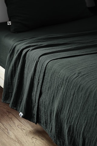 Lenzuolo sotto Gaia - Verde scuro