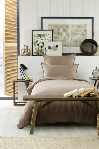 Copripiumino Candice - Beige scuro