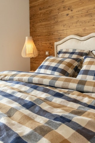 Copripiumino Basile - Blu e beige