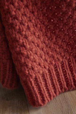 Plaid Olympia - Terracotta - 125 x 150 cm