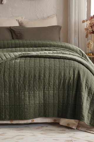 Copriletto Zelie - Kaki