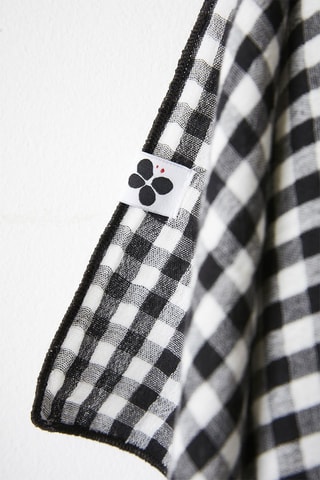 2 strofinacci Vickie - Nero e bianco