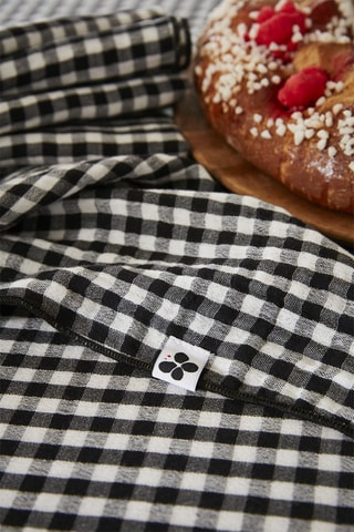 3 tovaglioli Vicikie - Nero e bianco