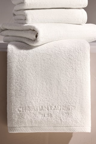 6 manoplas de baño - Blanco