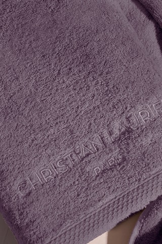 4 toallas de tocador - Malva - 30 x 30 cm