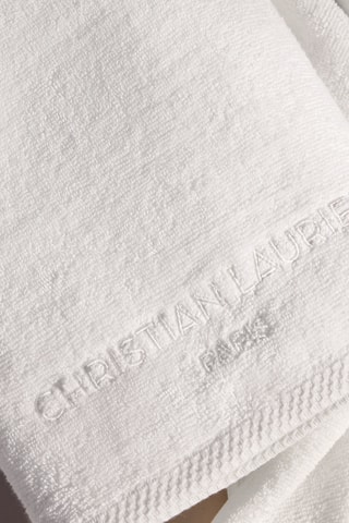 4 toallas de tocador - Blanco - 30 x 30 cm