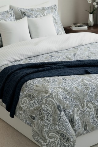 2 fundas de almohada de satén de algodón - 80 hilos/cm² - Topo - 63 x 63 cm