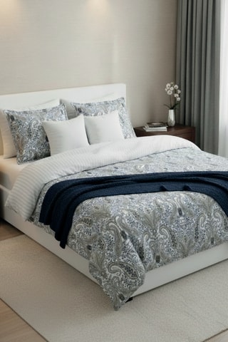 2 fundas de almohada de satén de algodón - 80 hilos/cm² - Topo - 63 x 63 cm