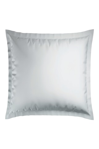 2 fundas de almohada de satén de algodón - 80 hilos/cm² - Blanco