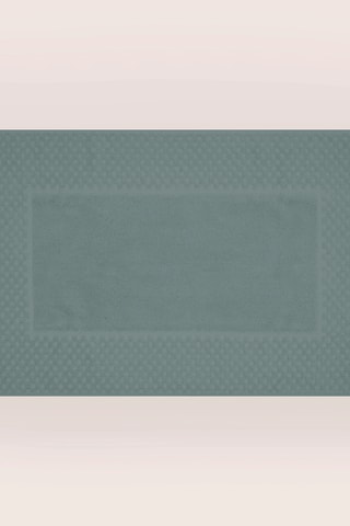 Alfombra de baño - Verde - 50 x 70 cm