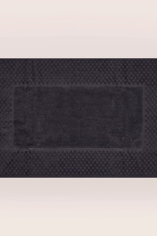 Alfombra de baño - Gris oscuro - 50 x 70 cm