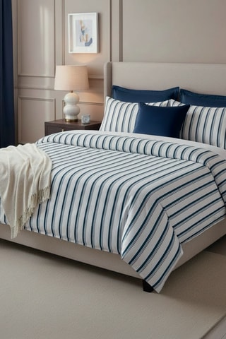 Funda de almohada de satén de algodón - 80 hilos/cm² - Blanco - 43 x 210 cm